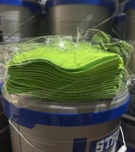 Microfiber clothes pack of 10 pcs.