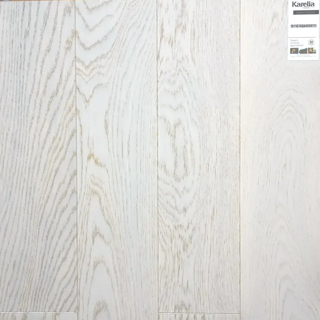 Parket doskasi Karelia Story Polar White  10110748A4094111 — Паркетная доска KARELIYA в Ташкенте