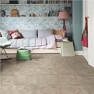 Ламинат Quick Step Impressive Patterns Дуб Серый теплый брашированный