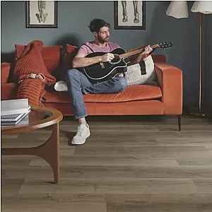 Ламинат Quick Step Capture Дуб коричневый брашированный